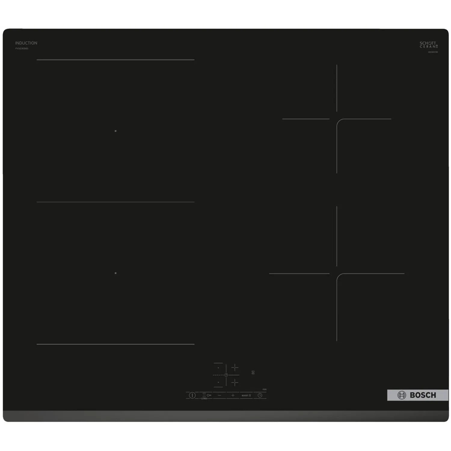 Bosch Płyta indukcyjna PVS63KBB5E czarna
