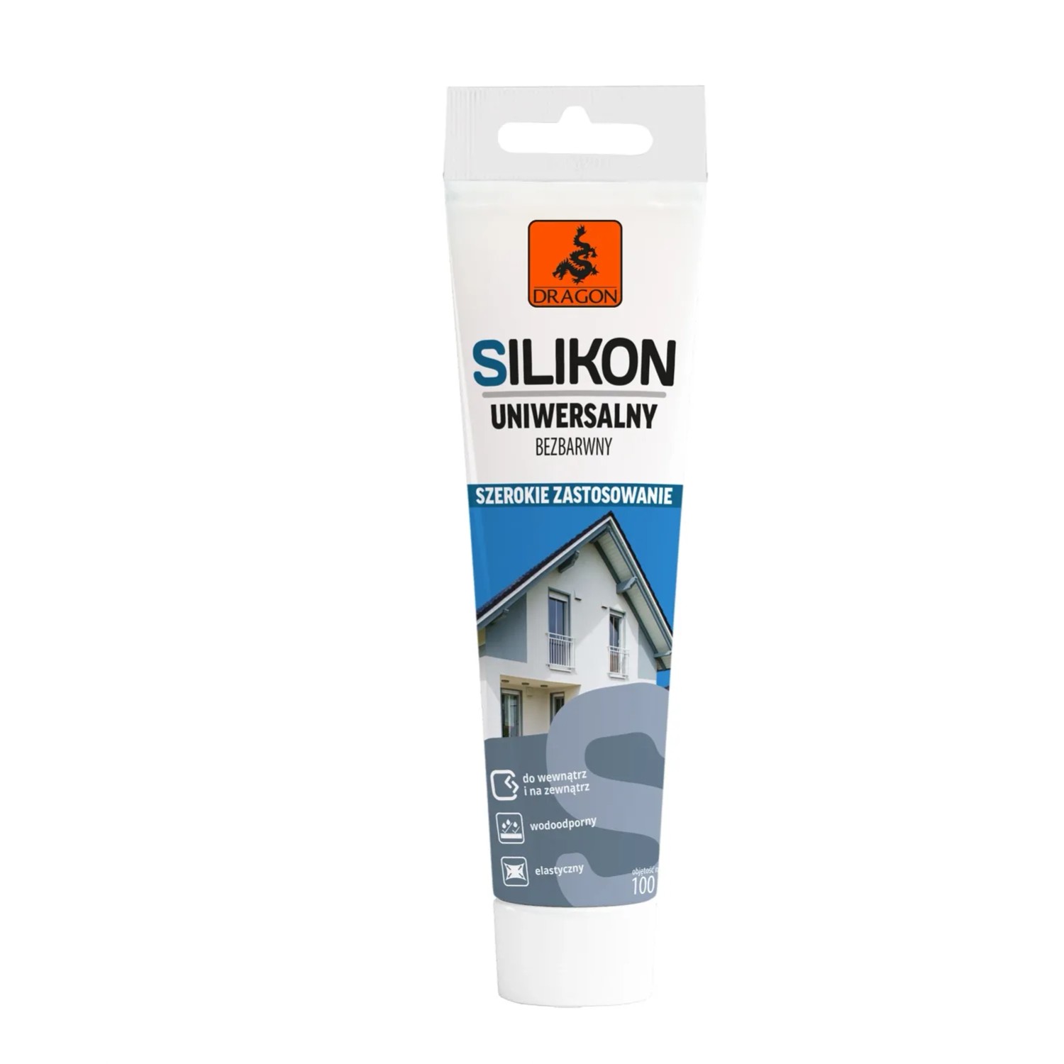 Dragon Silikon uniwersalny bezbarwny 100 ml