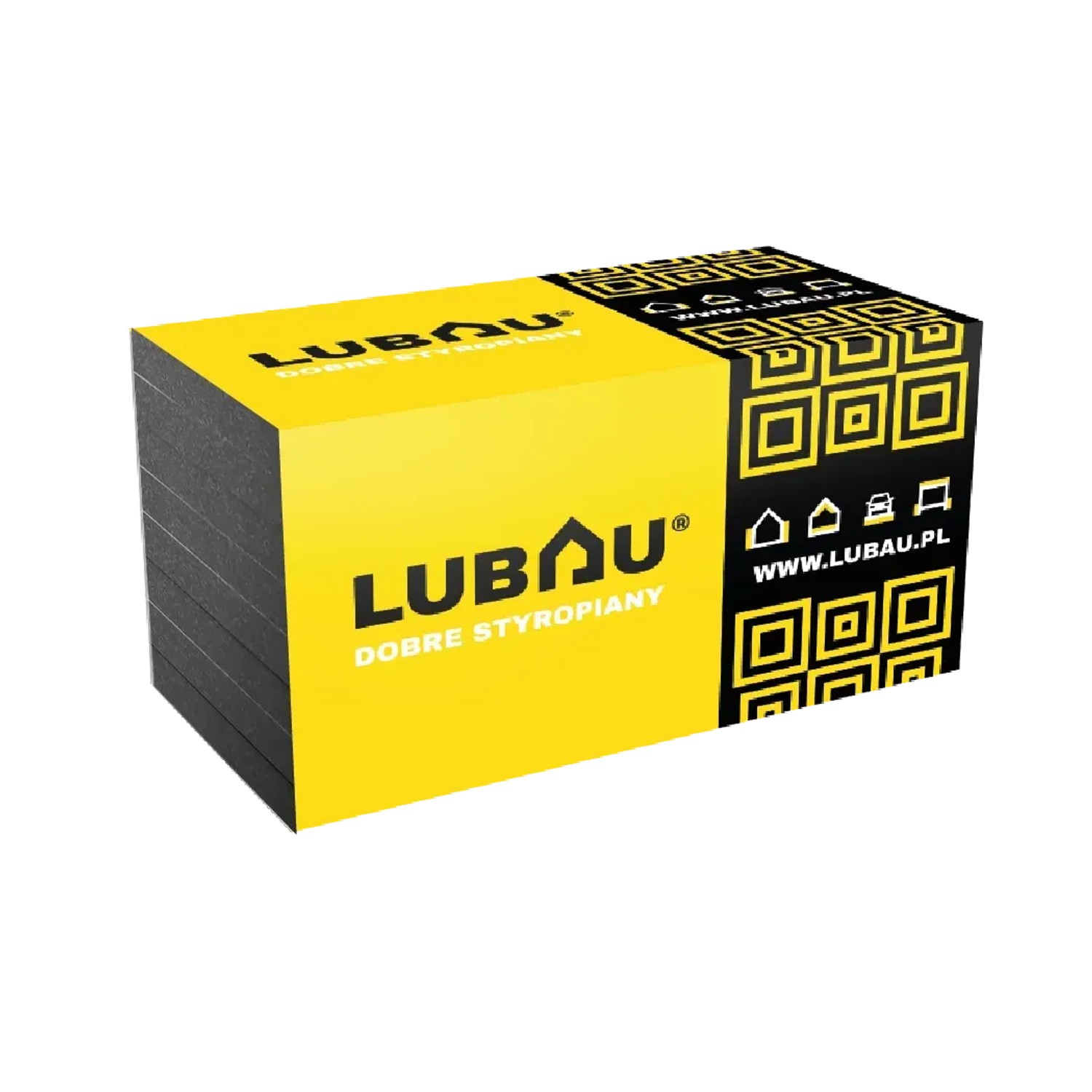 Lubau Styropian Fasada grafitowy IL 033 15 cm 2 m2