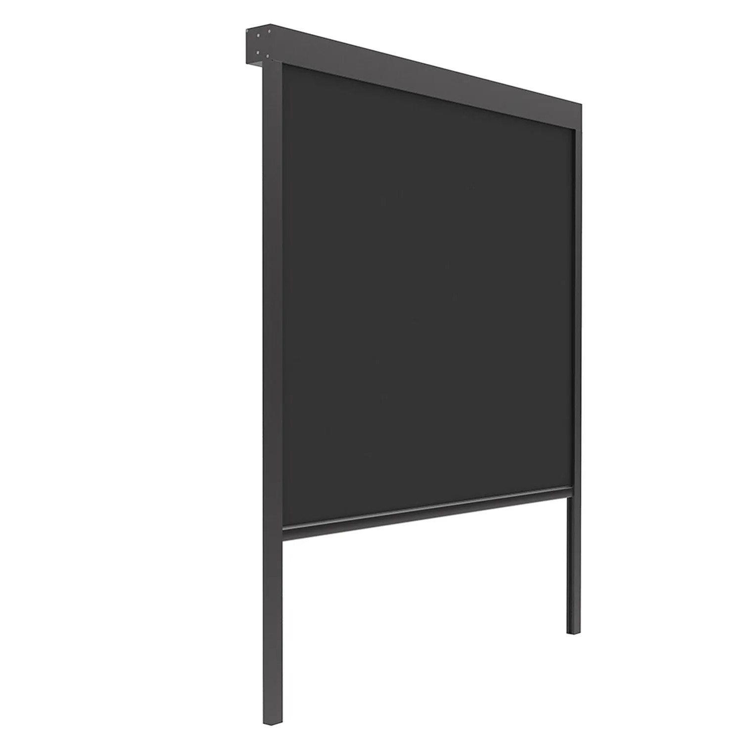 Markiza manualna LUXE antracyt - 2,7 x 2,18 m