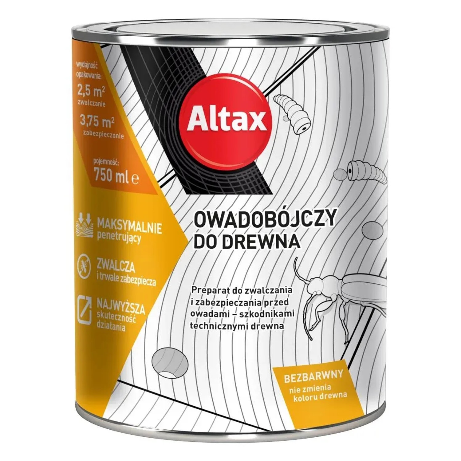 Altax Preparat owadobójczy do drewna 0,75l