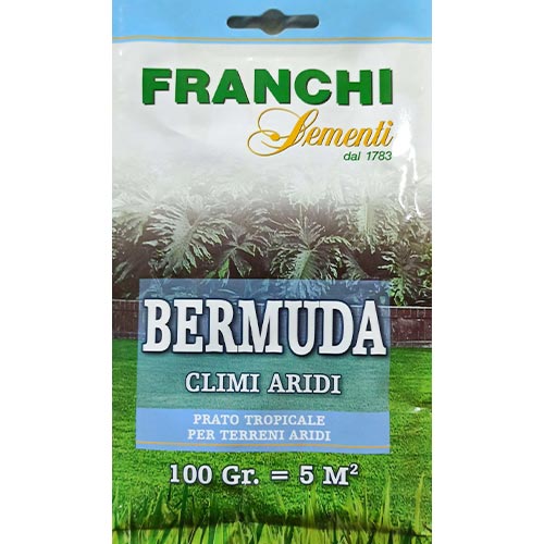 1 pac, Gazon Franchi Sementi Bermuda - Semințe: Mod de ambalare: 100 g
