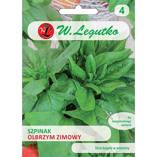 Špenát obrovský zimný - : Monžstvo balíkov: 10 g