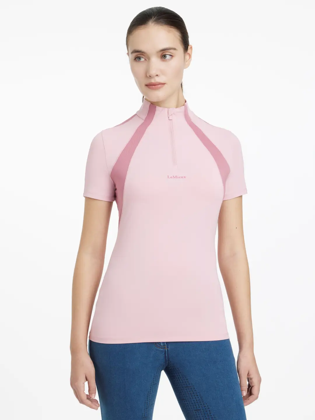 LeMieux koszulka Maria Mesh Base Layer Blossom 24h