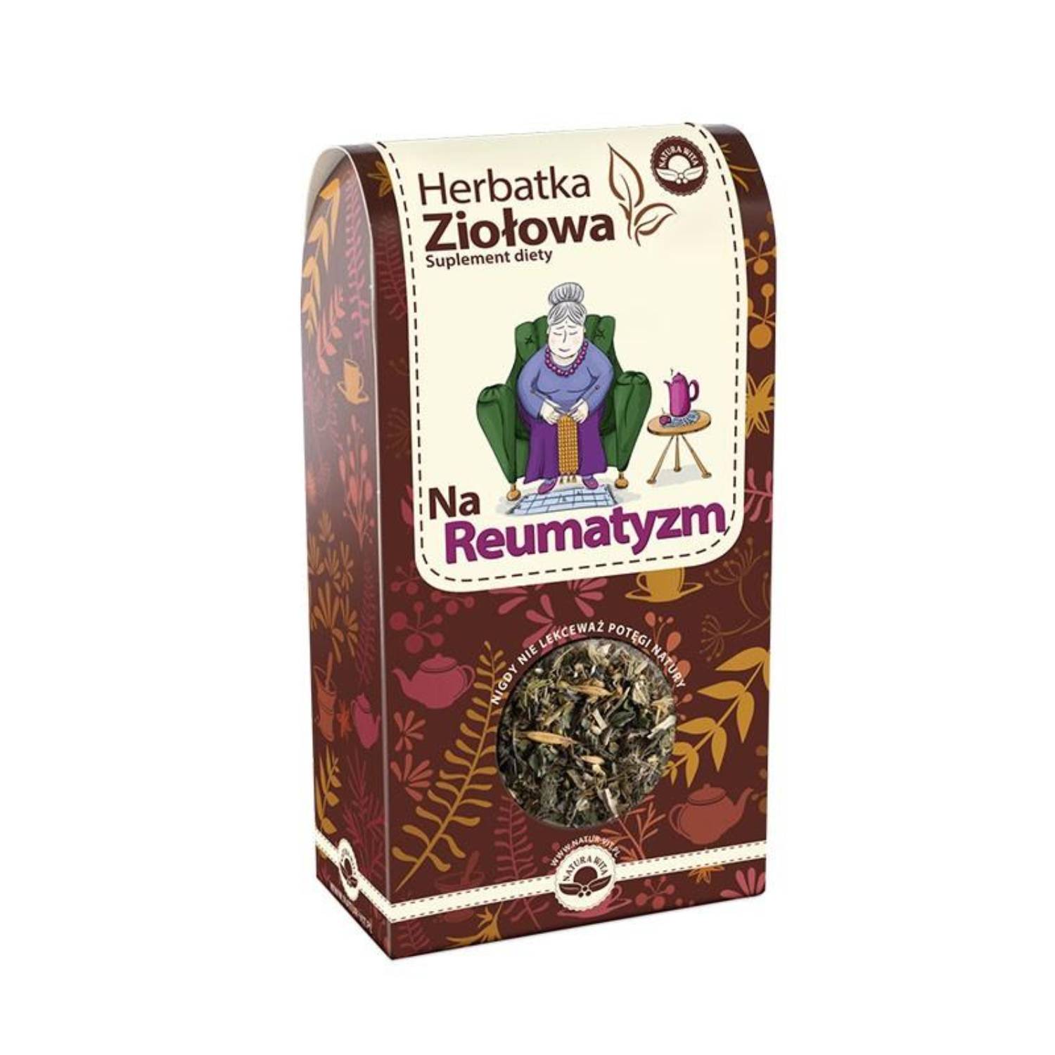 Natura wita herbatka ziołowa na reumatyzm, 100 g