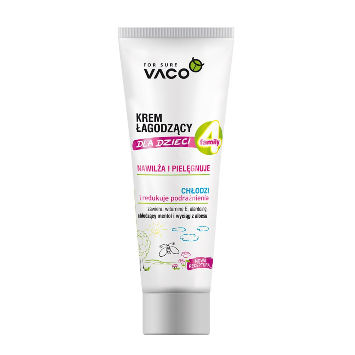 Vaco kids - krem łagodzący na podrażnienia, 75 ml (data ważności: 30.09.2026)