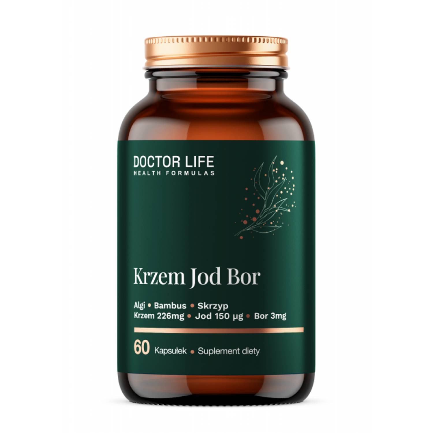 Doctor life krzem jod bor, 60 kapsułek
