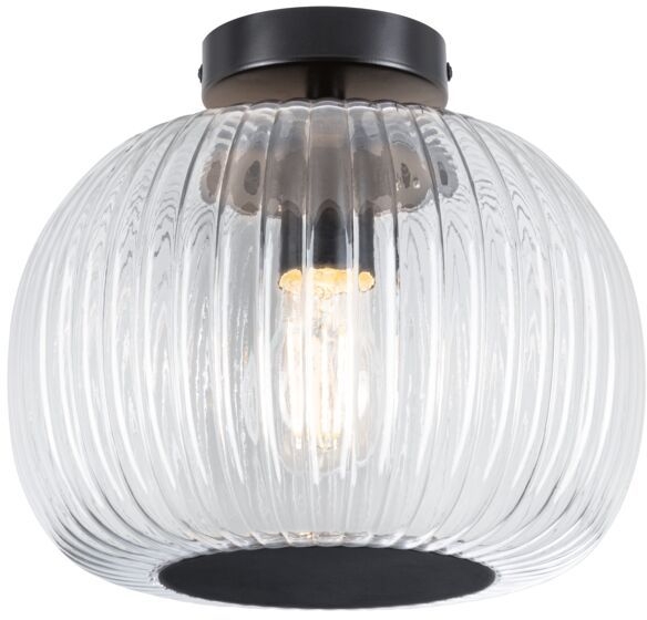 Paulmann Ruya lampa podsufitowa 1x60 W czarna 71146