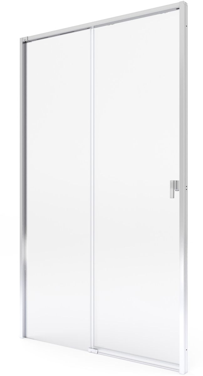 Roca Metropolis-N drzwi prysznicowe 120 cm rozsuwane chrom połysk/szkło przezroczyste AMP1312012M - Wysyłka w 24h