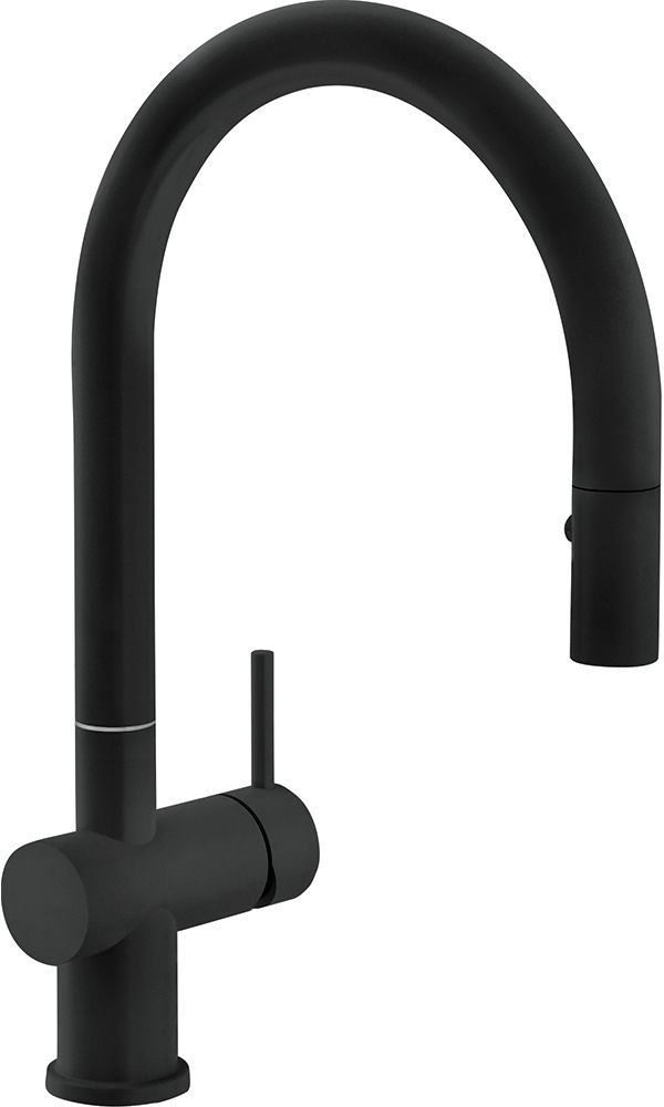 Franke Active Neo SM Pull-Out Spray bateria kuchenna stojąca z wyciąganą wylewką czarny mat 115.0653.404