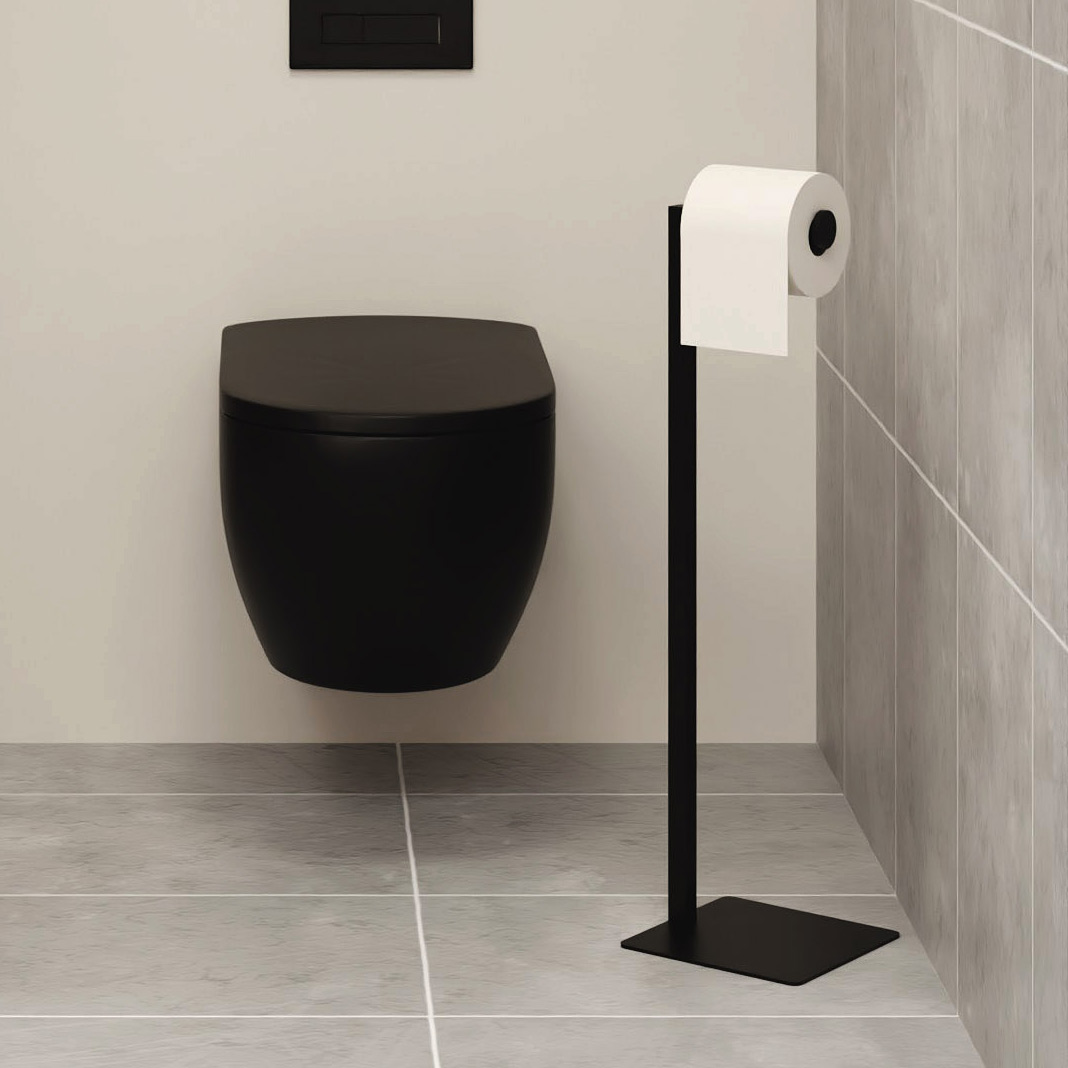 Baltica Design Trin stojak na papier toaletowy czarny