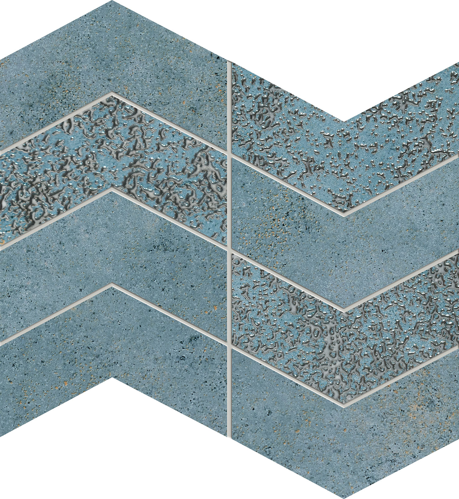 Domino Margot blue mozaika ścienna 29,8x25 cm