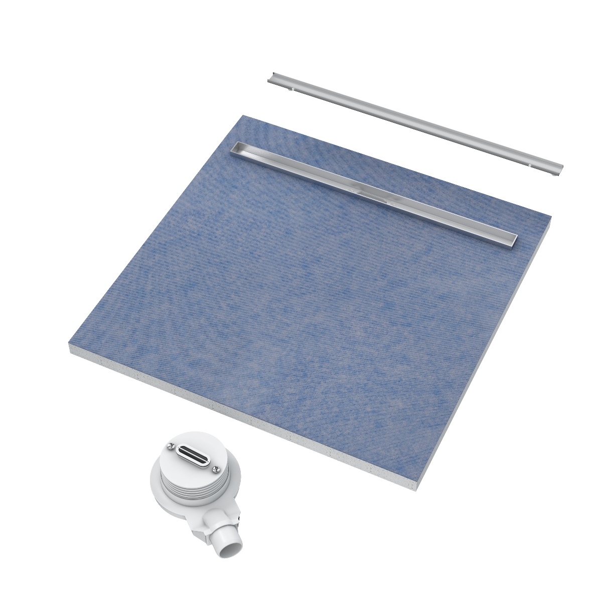 Schedpol Slim Lux odpływ liniowy 80x80 cm 10.101/OLSP