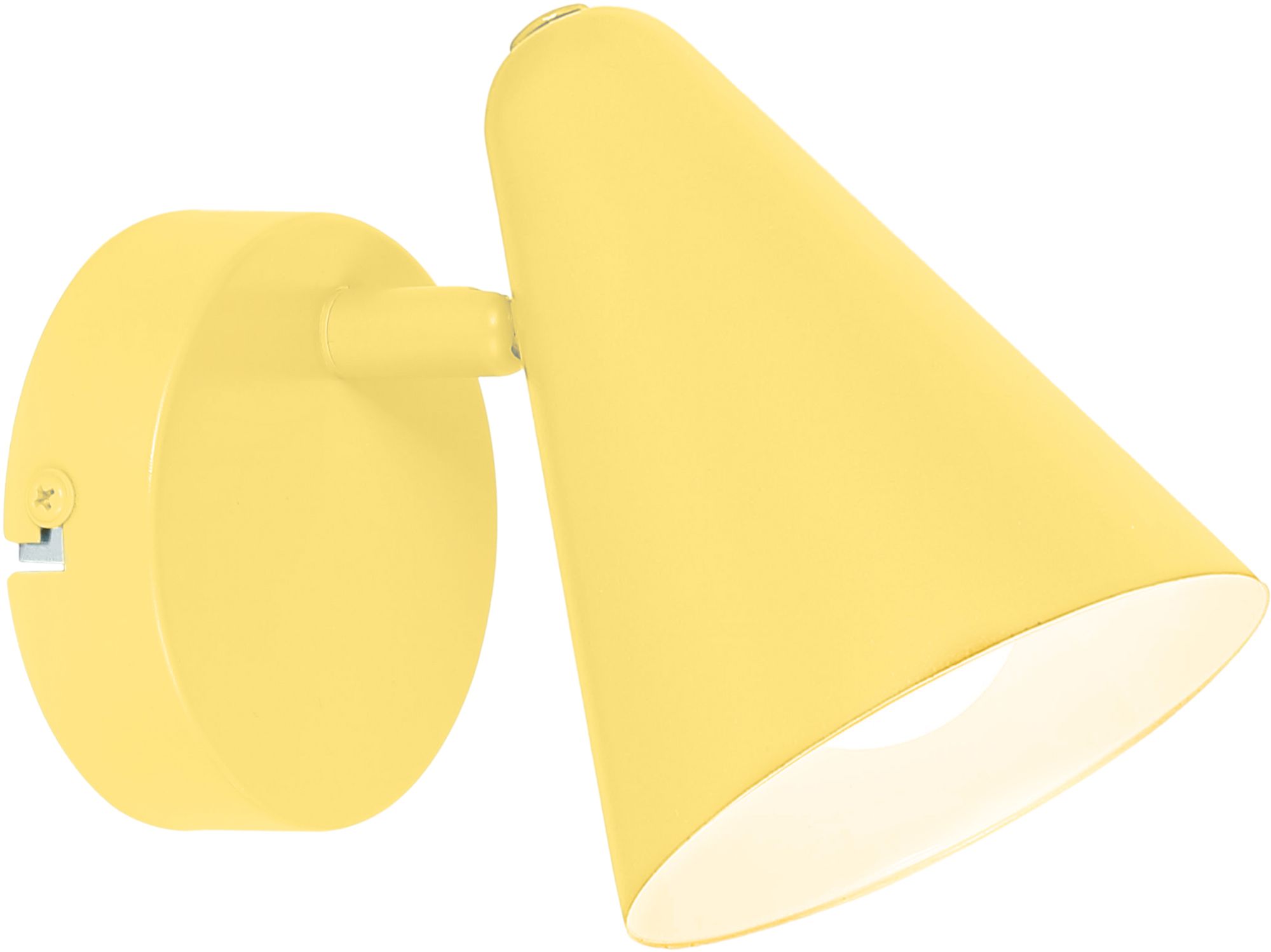 Candellux Amor kinkiet 1x40W żółty 91-68774