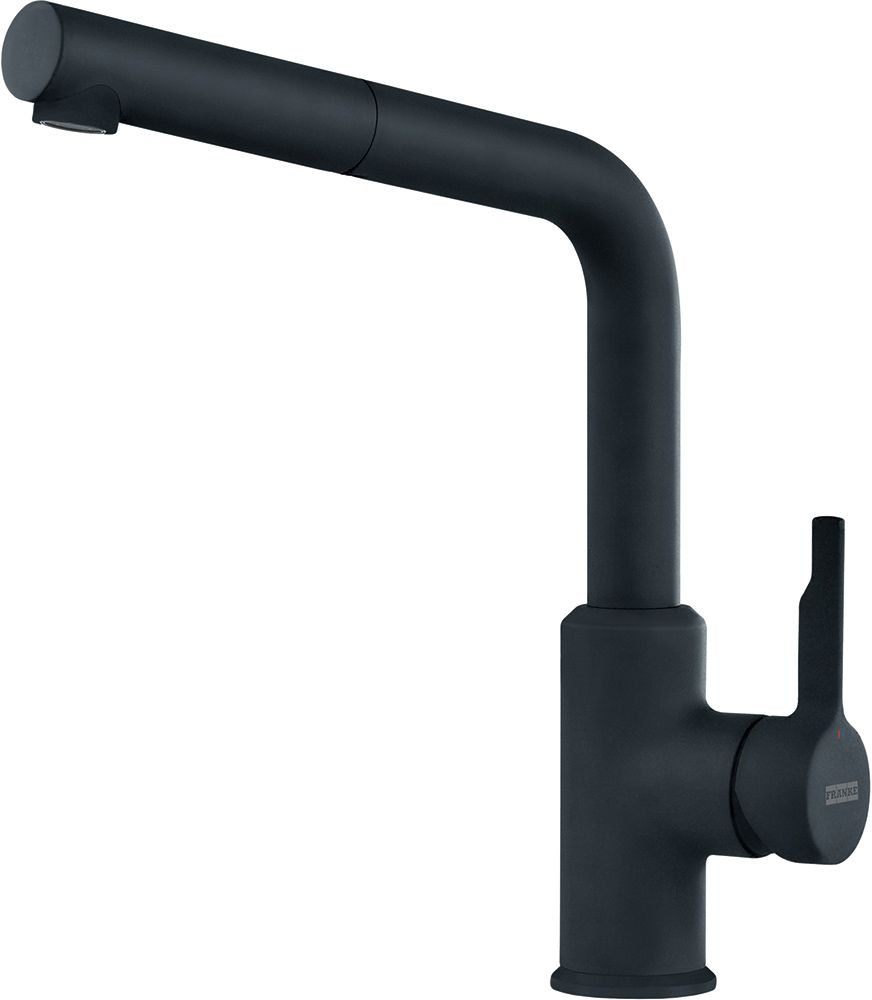 Franke Urban Pull-Out bateria kuchenna stojąca z wyciąganą wylewką czarny mat 115.0627.523 - Wysyłka w 24h