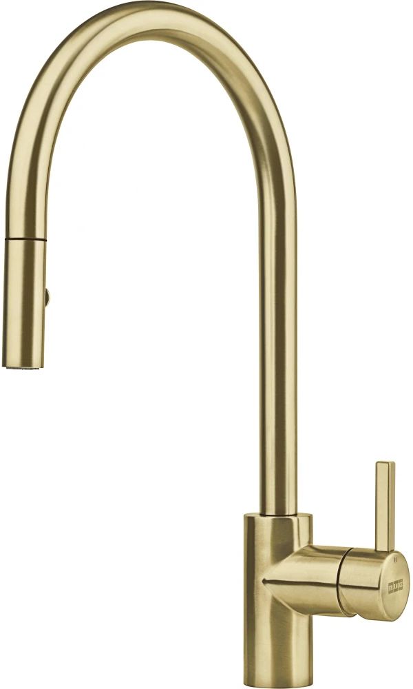 Franke Eos Neo M Pull-Out Spray bateria kuchenna stojąca z wyciąganą wylewką złota 115.0681.244