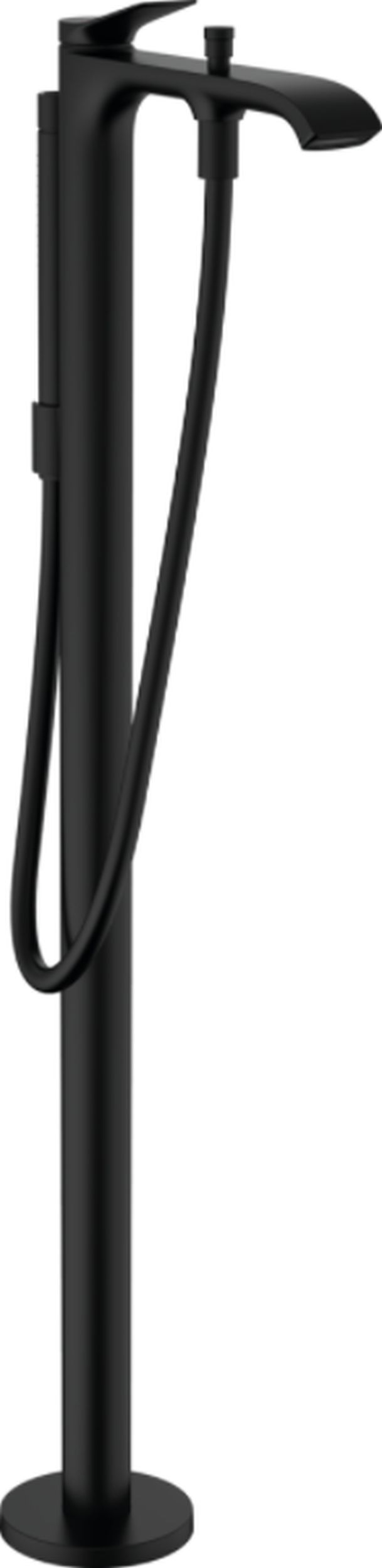 Hansgrohe Vivenis bateria wannowo-prysznicowa wolnostojąca czarny mat 75445670
