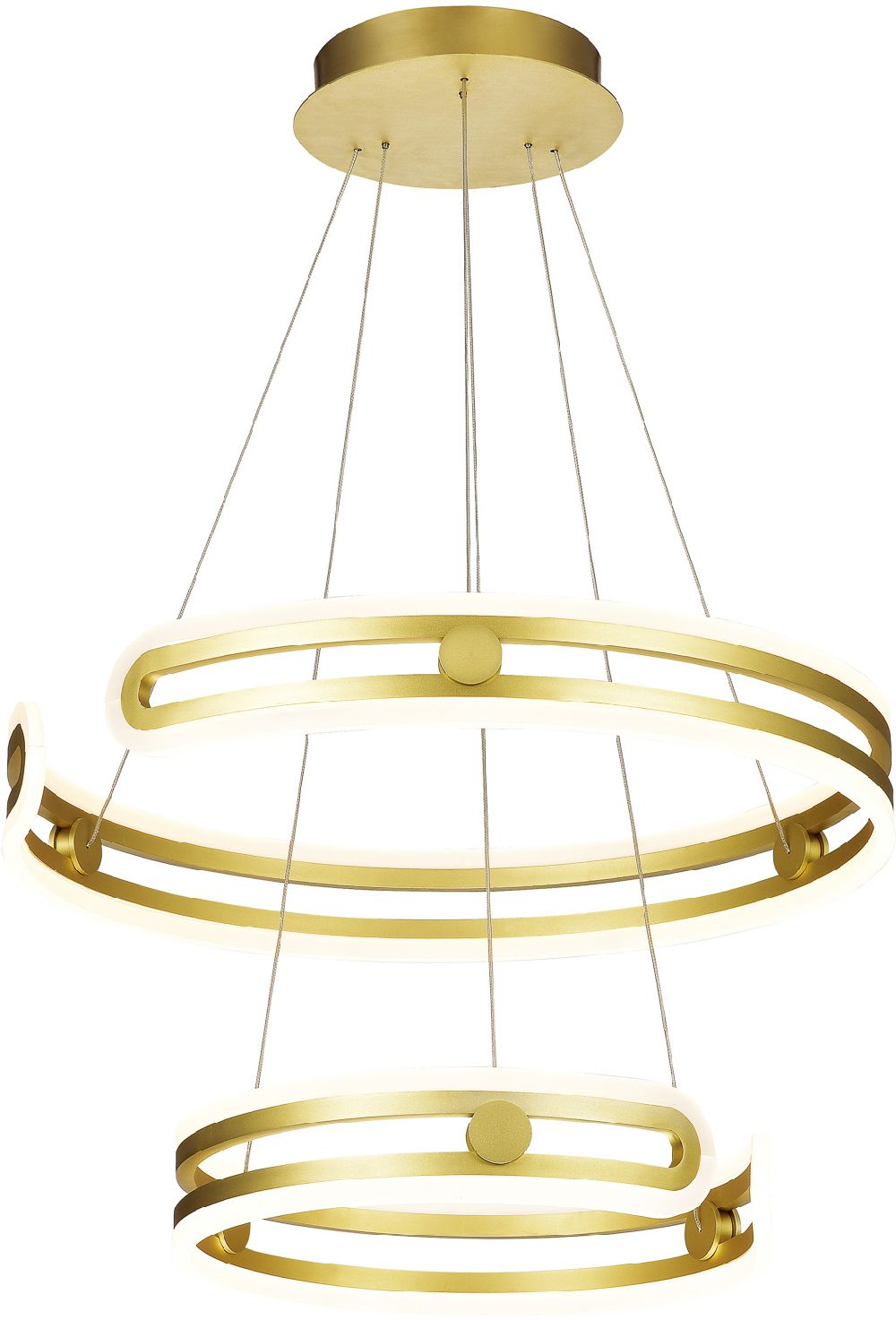 Italux Kiara lampa wisząca 1x120 W złota MD17016002-2A GOLD