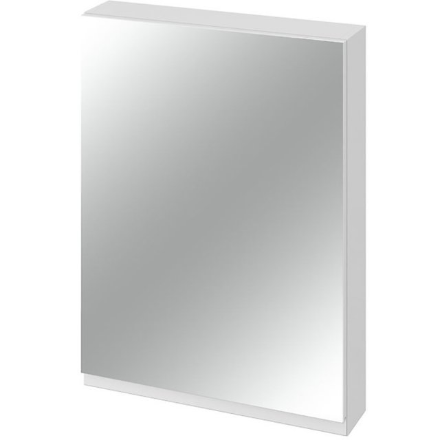 Szafka łazienkowa wisząca z lustrem MODUO 60 DSM biała S590-018-DSM