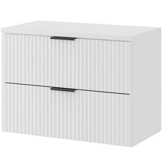 COMAD Szafka podumywalkowa ADEL WHITE z blatem 80 cm