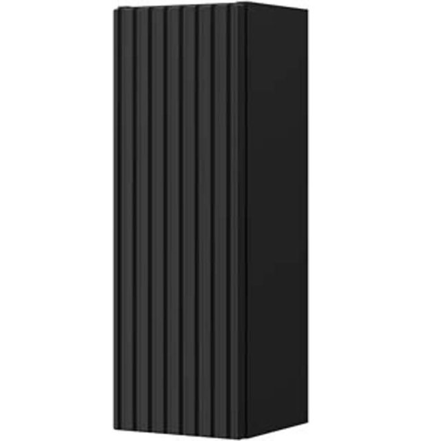 COMAD Szafka łazienkowa wisząca NOVA BLACK z drzwiami 20 cm 83-20-1D