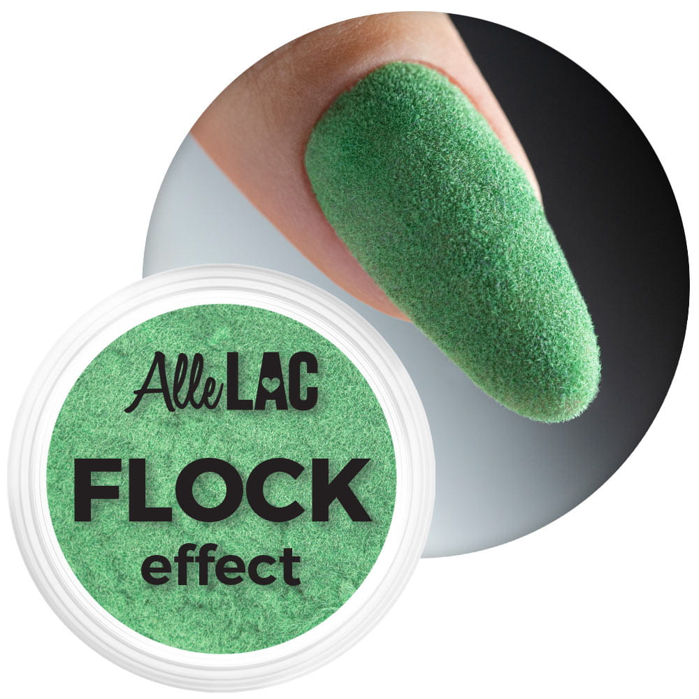 Flock Effect AlleLac zamsz aksamit do paznokci Nr 7