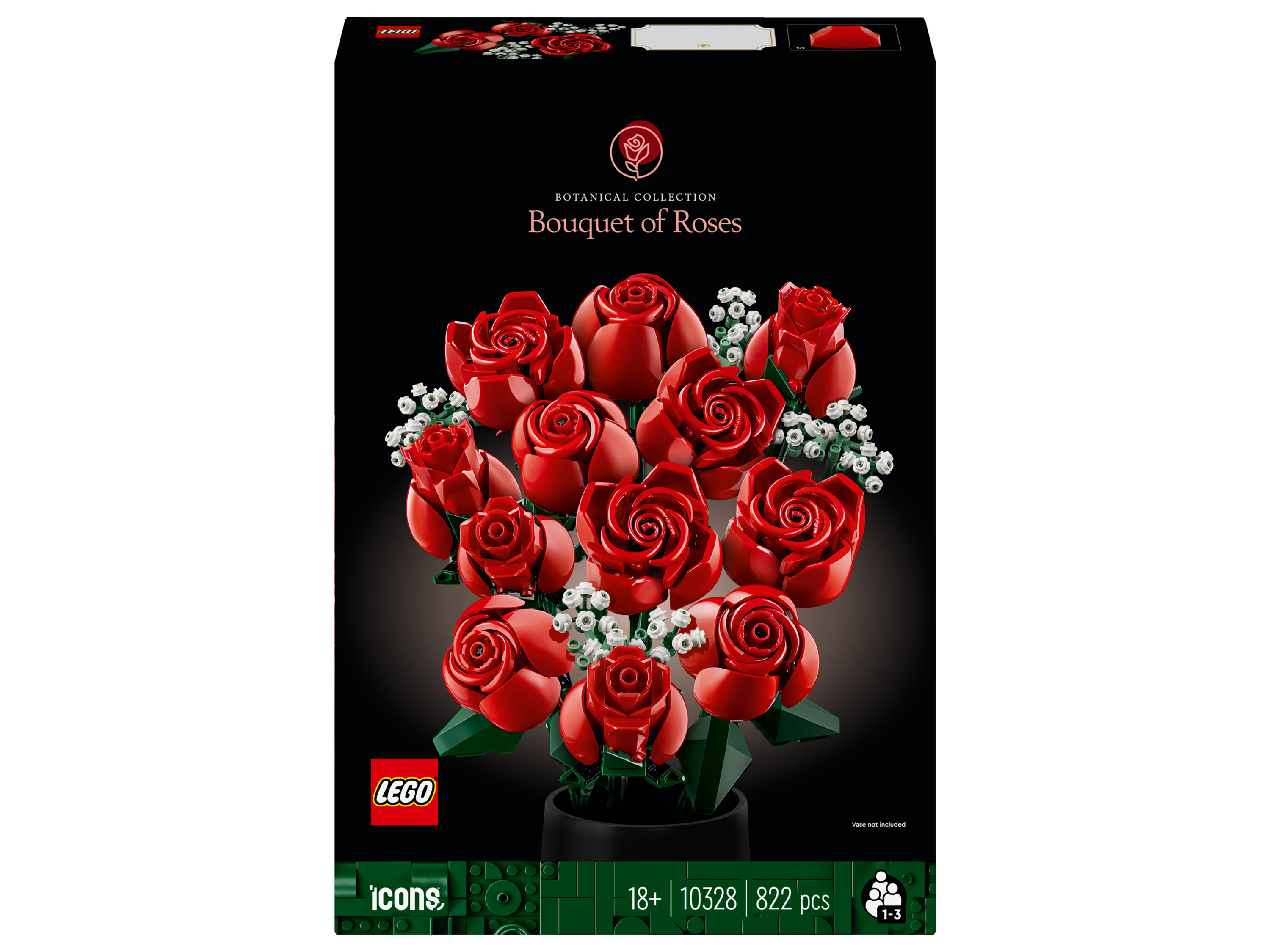 Lego Icons Zestaw klocków Lego 10328 Bukiet róż