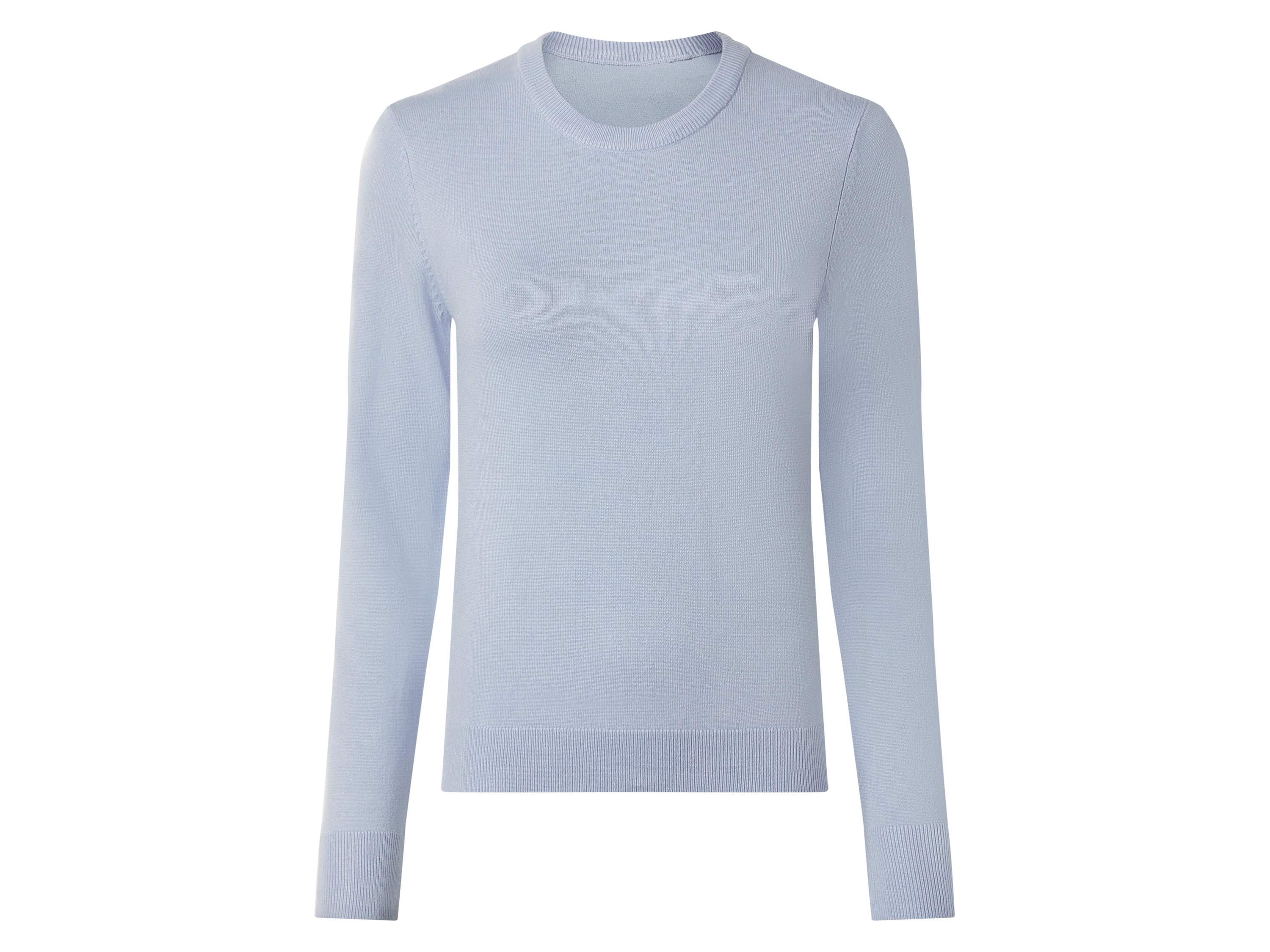 esmara Sweter damski z delikatnej dzianiny Niebieski, XS 32/34