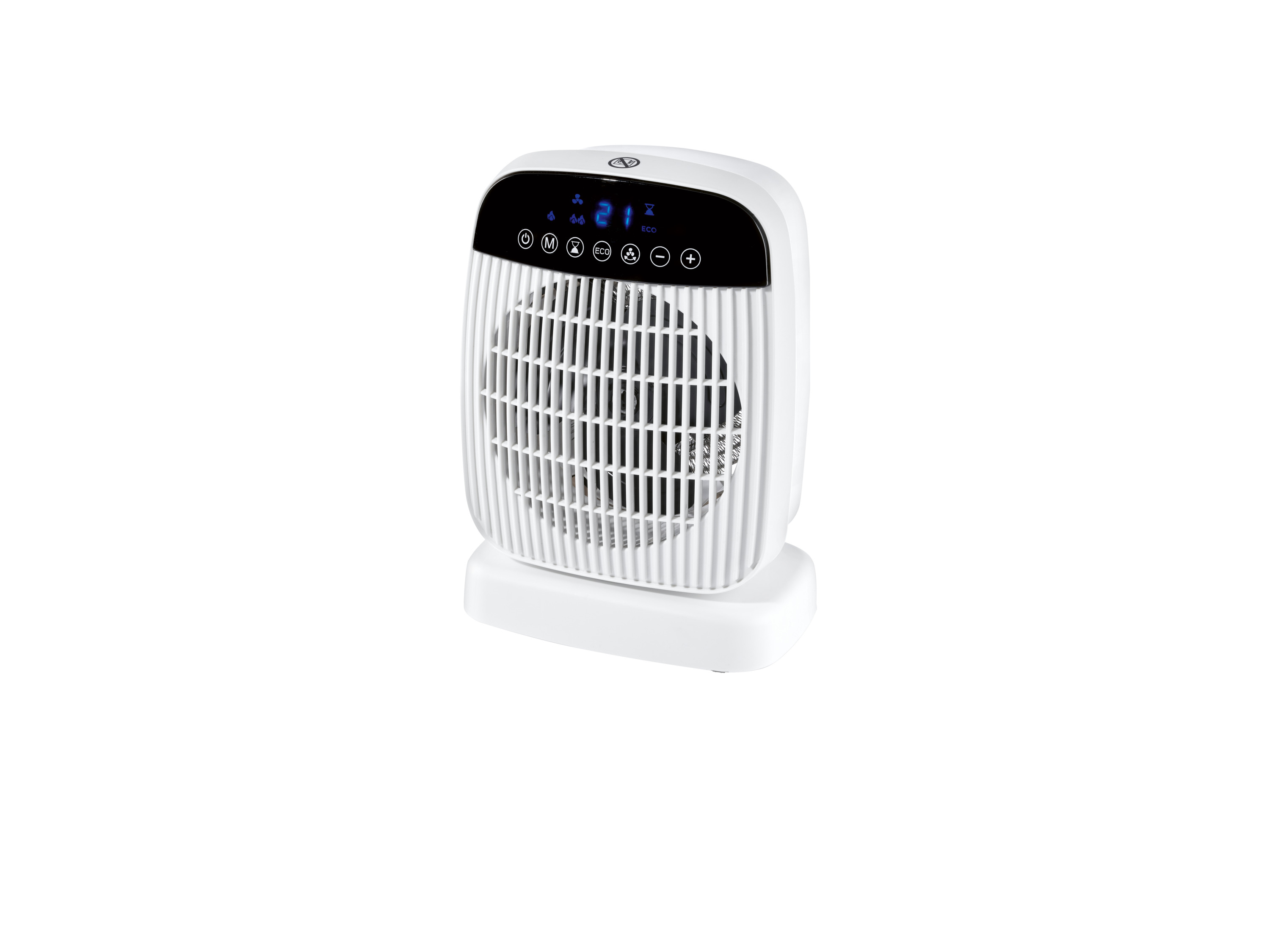 Tronic Termowentylator z LCD z pilotem, 1000 W / 2000 W, Thlf 2000 E4 Biały