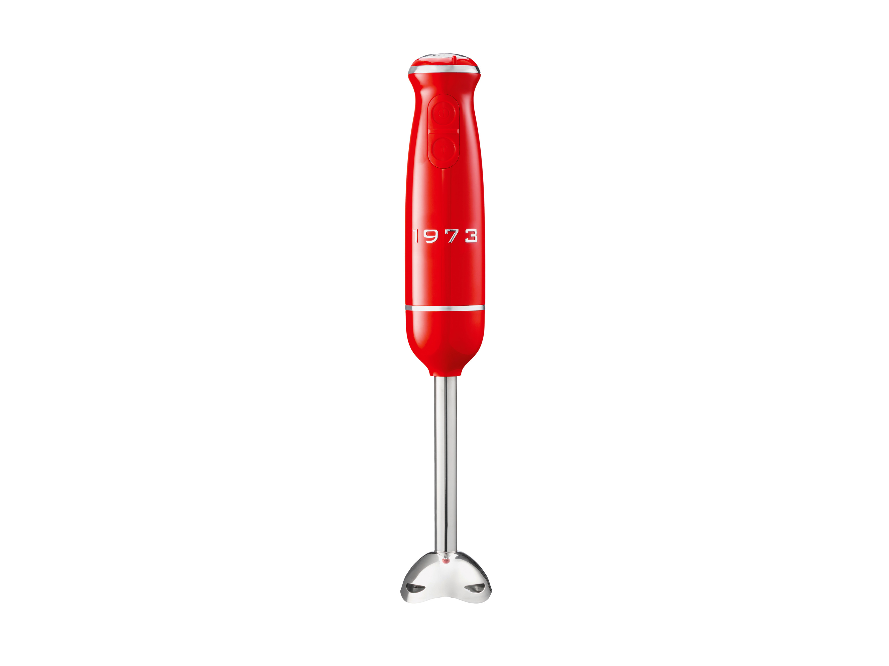 Silvercrest Blender ręczny 3 w 1 retro, 600 W,1973 Ssmsr 600 A1, z akcesoriami Czerwony