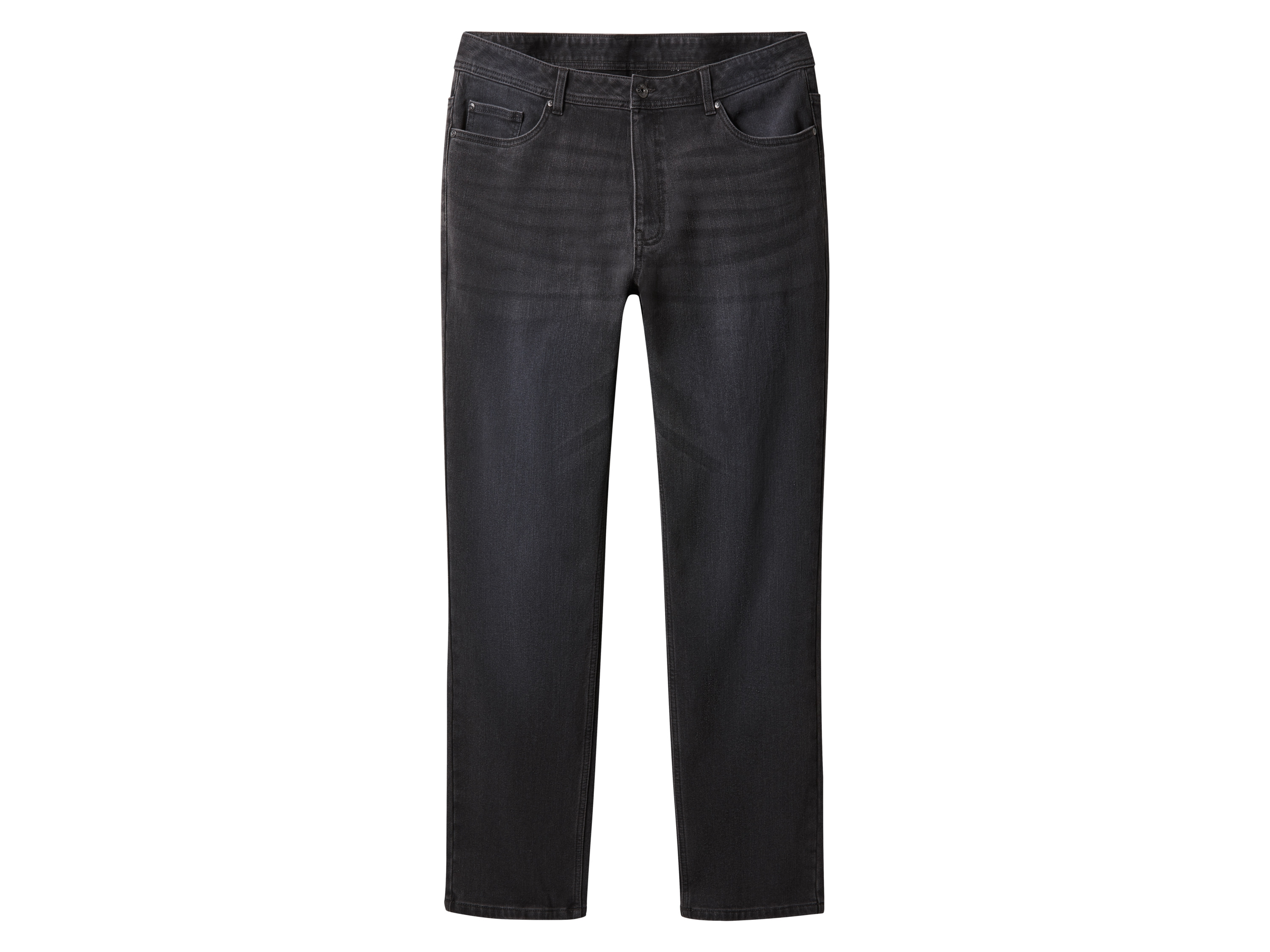 esmara Men Jeansy termiczne męskie straight fit Szary, 62 46/32