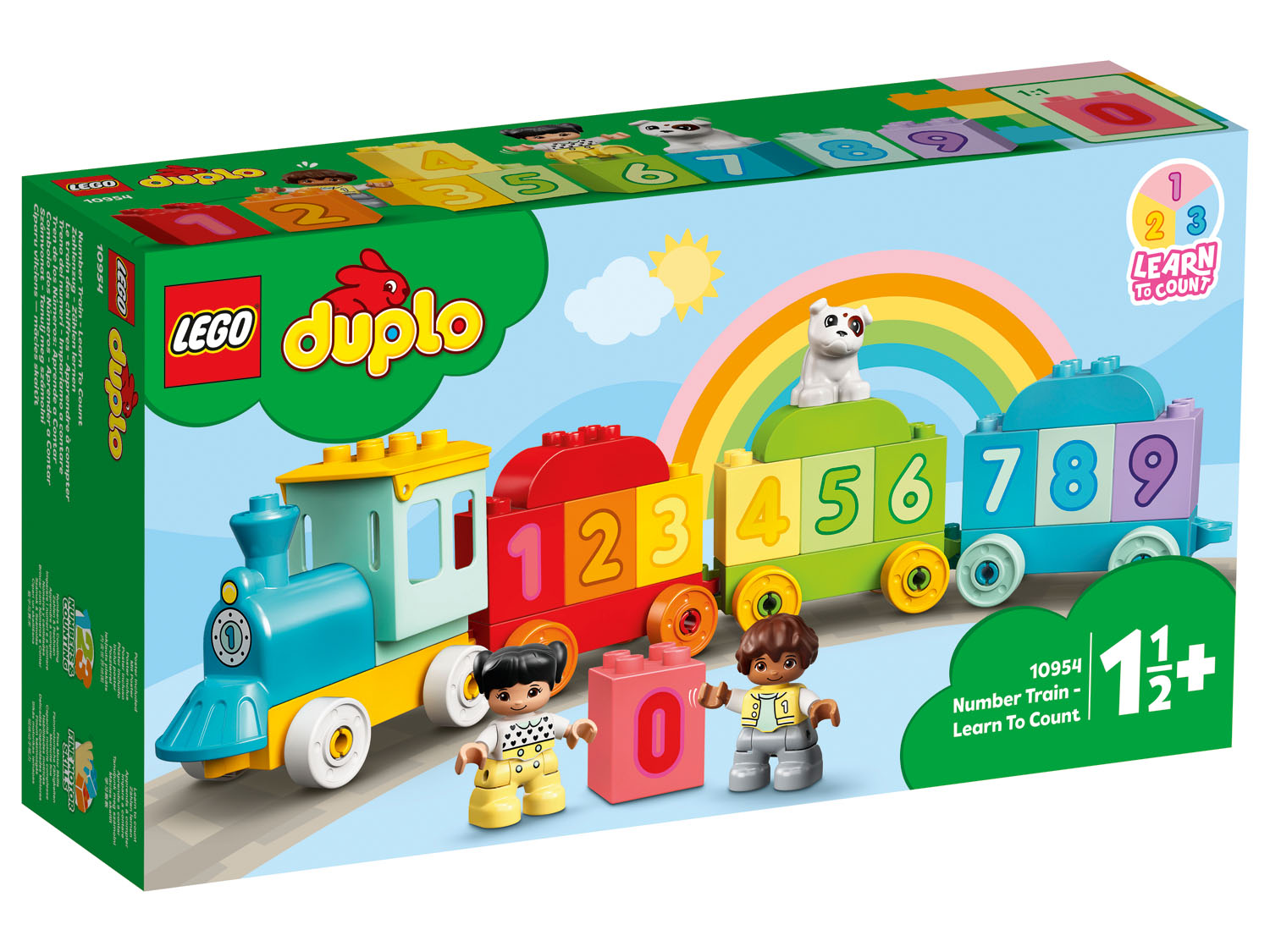 Lego Duplo Zestaw klocków 10954 Pociąg z cyferkami