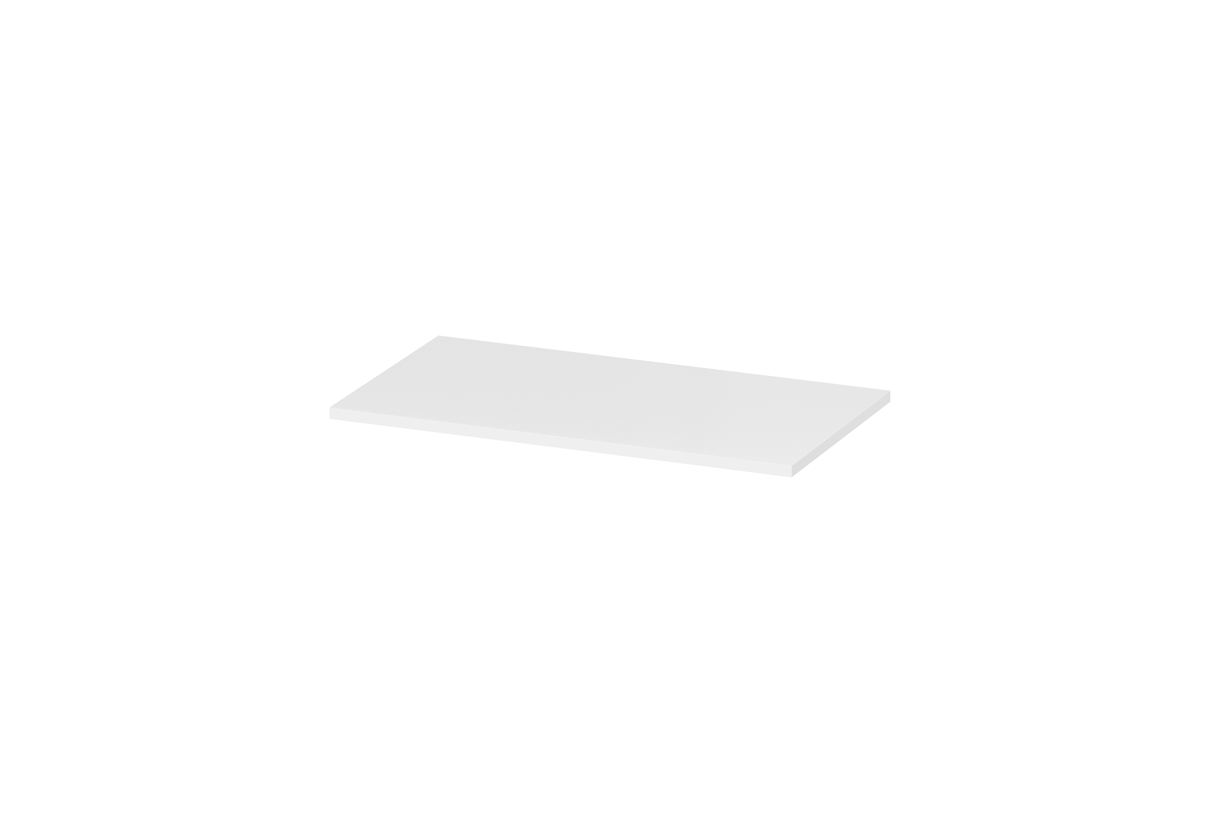 Darmowa Dostawa - Blat naszafkowy 80.2x42.8 cm biały Meissen Keramik Kontra S1004009
