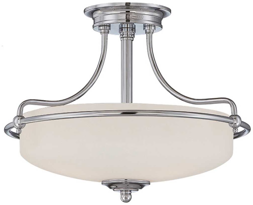 Darmowa Dostawa - Lampa podsufitowa 3x60 W chrom Elstead Lighting Griffin QZGRIFFINSFSC