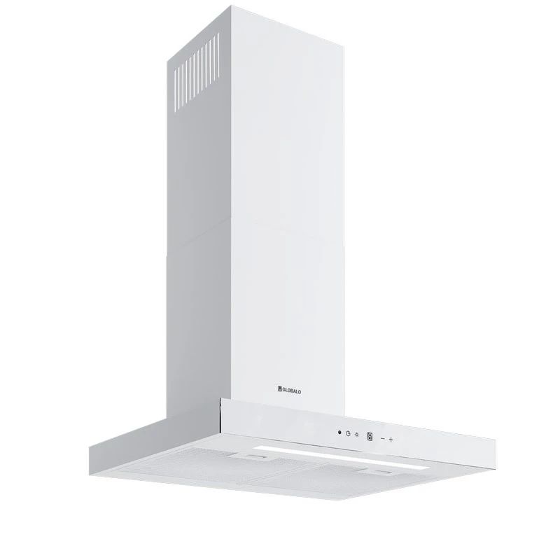 Darmowa Dostawa - Okap kuchenny 60 cm kominowy biały Globalo Design Lonatio LONATIO602WHITE