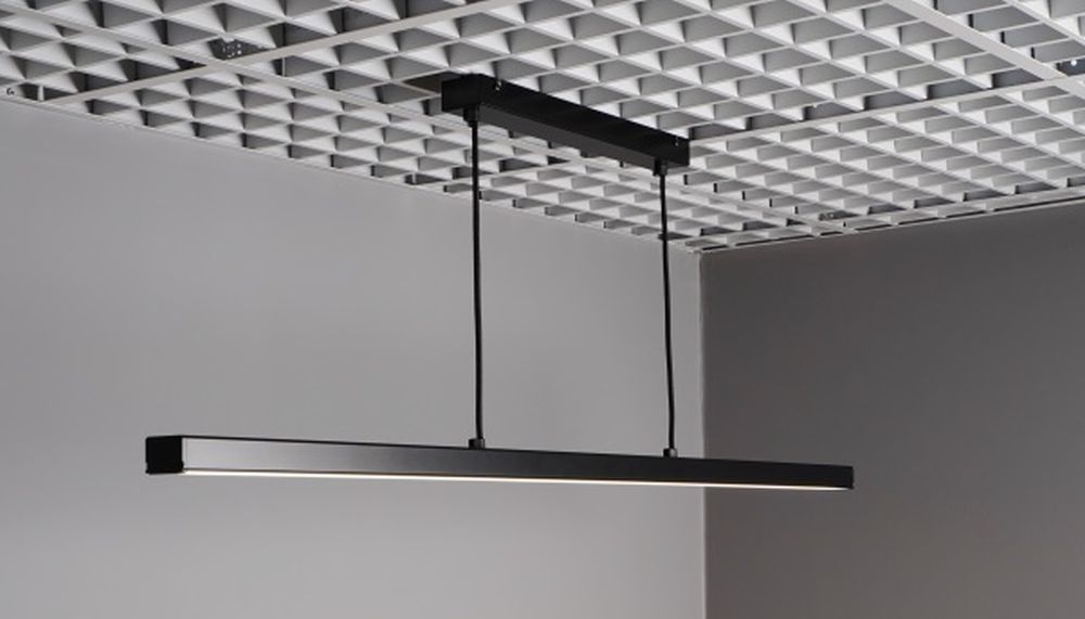 Darmowa Dostawa - Lampa wisząca 1x71 W czarna zoomLED 5903714980635