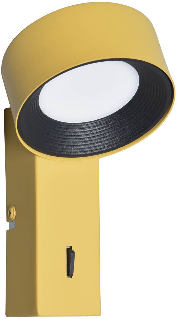 Darmowa Dostawa - Kinkiet 1x1.8 W żółty Italux Otal WL473901YLL