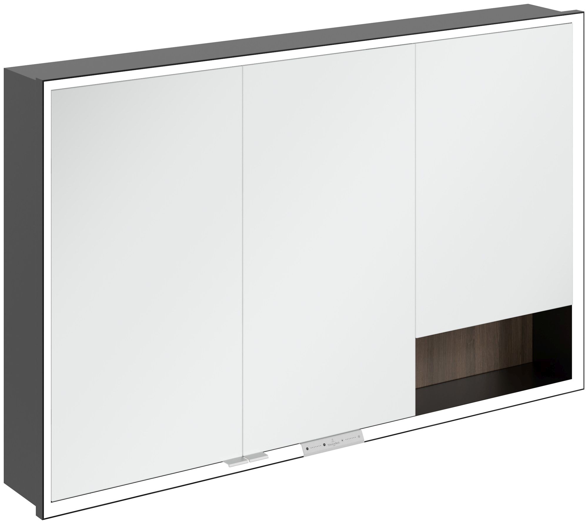 Darmowa Dostawa - Szafka 120x16.8x75 cm z lustrem dąb Villeroy & Boch My View+ B48212VH