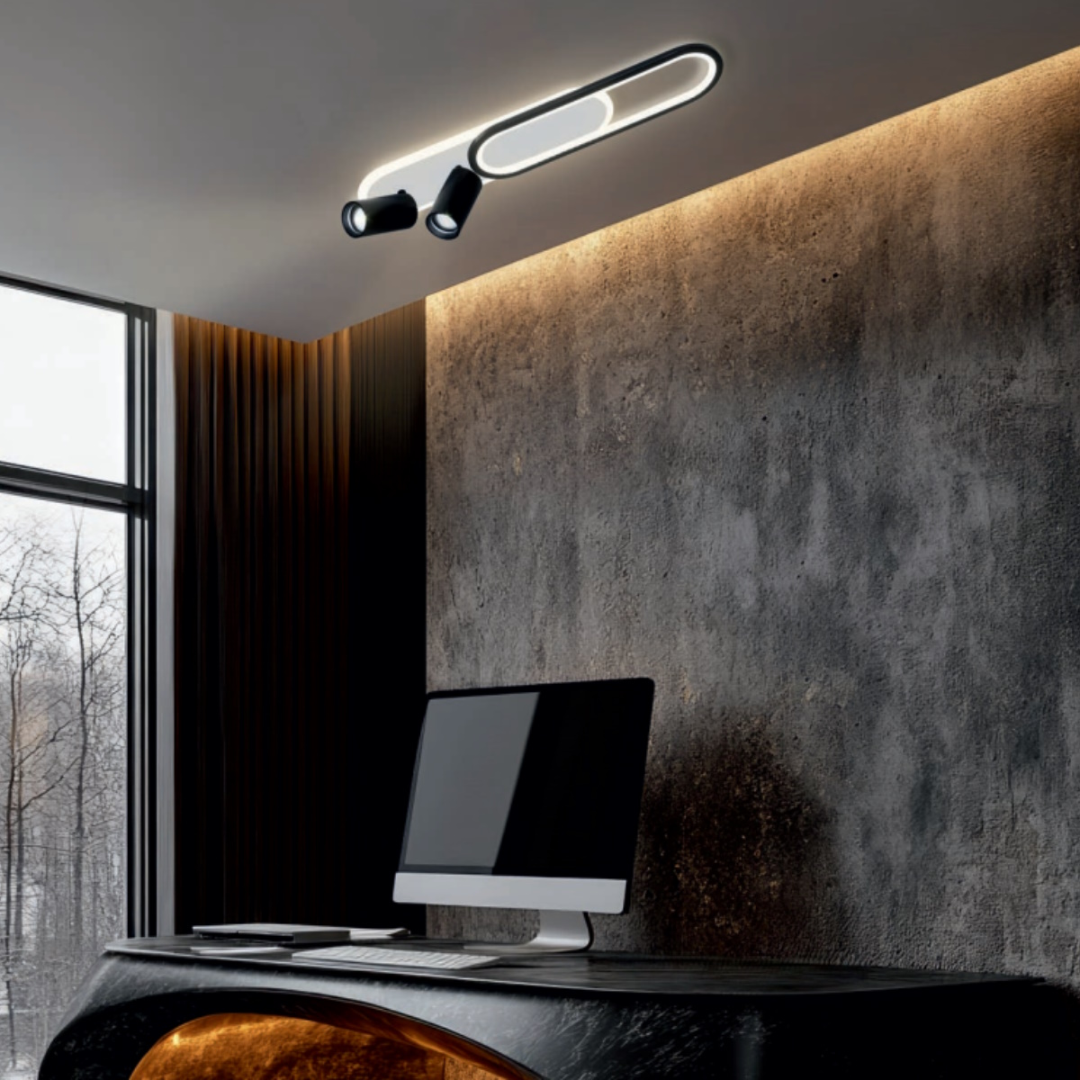 Darmowa Dostawa - Lampa podsufitowa 2x8 W biała Light Prestige Parma LP06121CLWH