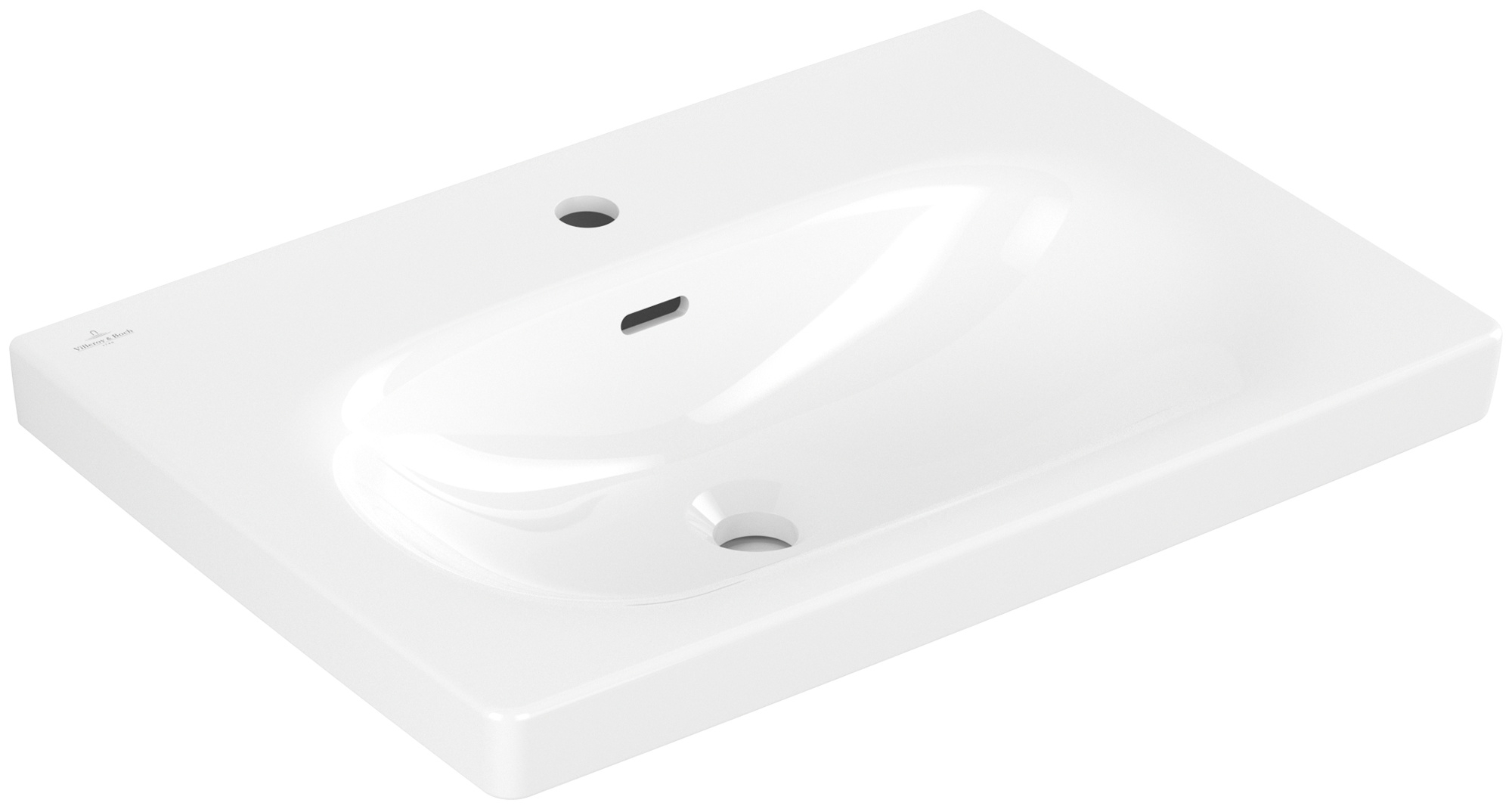 Darmowa Dostawa - Umywalka 65x46 cm prostokątna meblowa biała Villeroy & Boch Skyla 5A516501