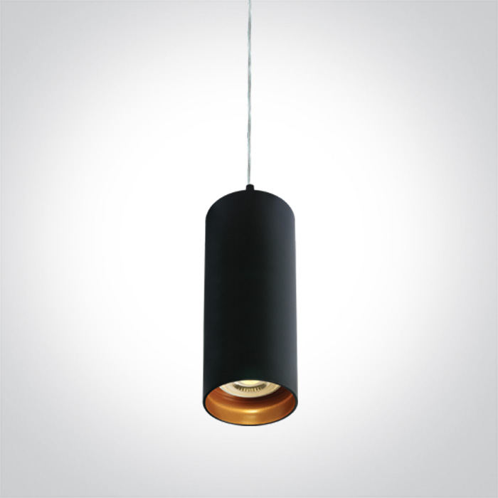 Darmowa Dostawa - Lampa wisząca 1x10 W czarna One Light Ampeliko 63105NB