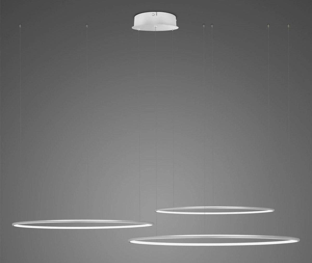 Darmowa Dostawa - Lampa wisząca 1x68 W srebrna Altavola Design Led Shape LA075CO380in3ksilverdimm
