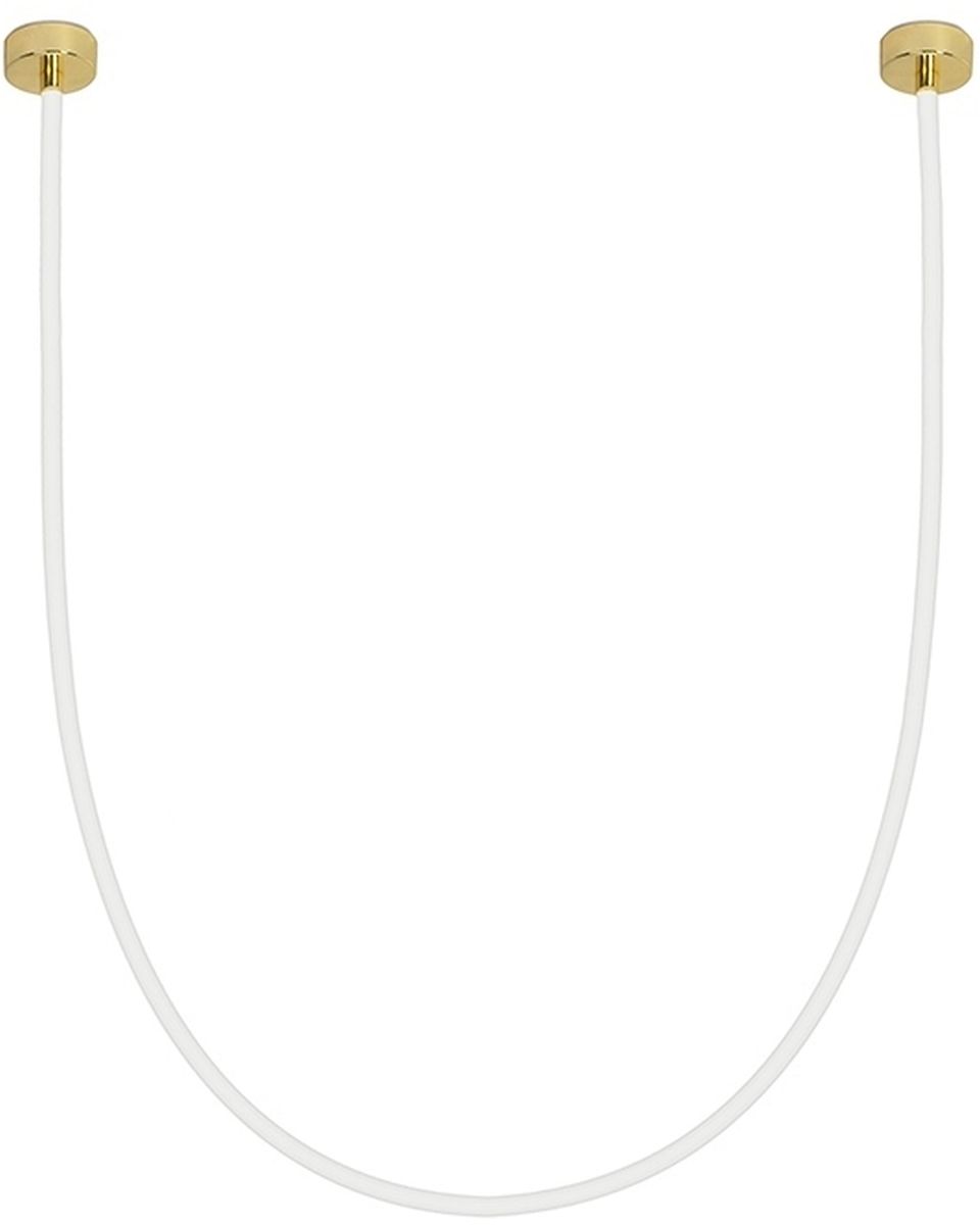 Darmowa Dostawa - Lampa wisząca 1x45 W biała-złota Moosee Lasso MSE1501100442