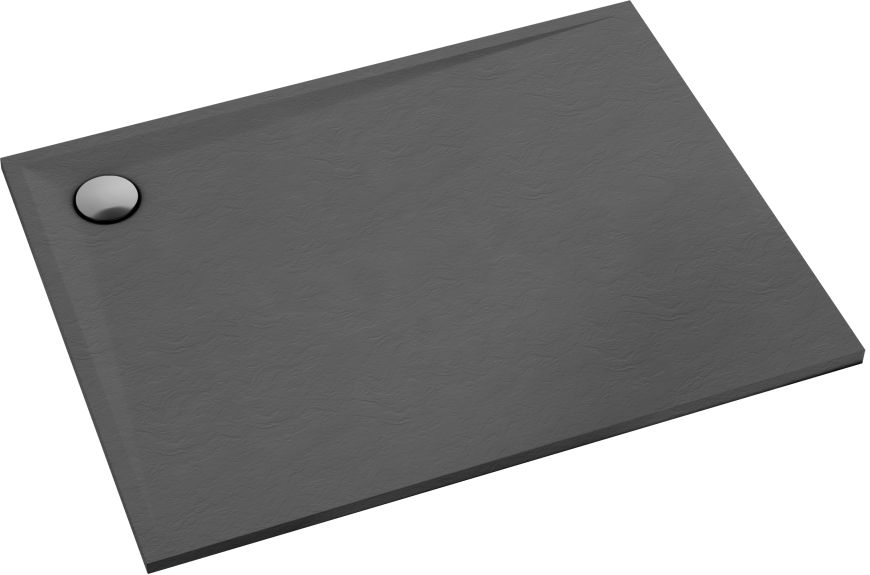 Darmowa Dostawa - Brodzik prostokątny 120x80 cm antracyt Schedline Libra Anthracite Stone 3SPL1P80120AST