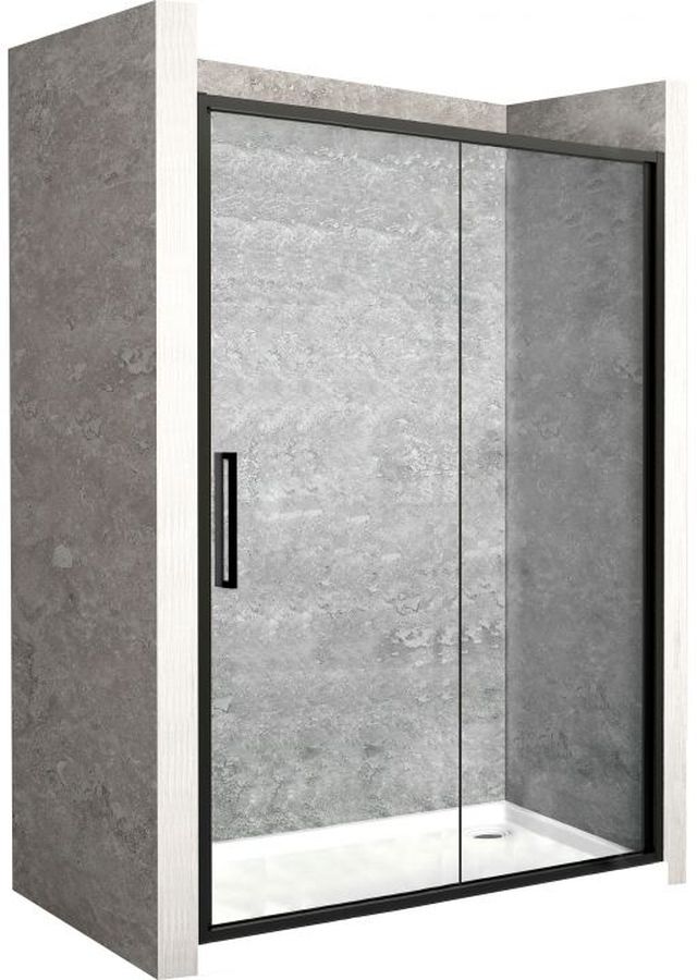 Darmowa Dostawa - Drzwi prysznicowe 120 cm rozsuwane Rea Rapid Slide REAK6402