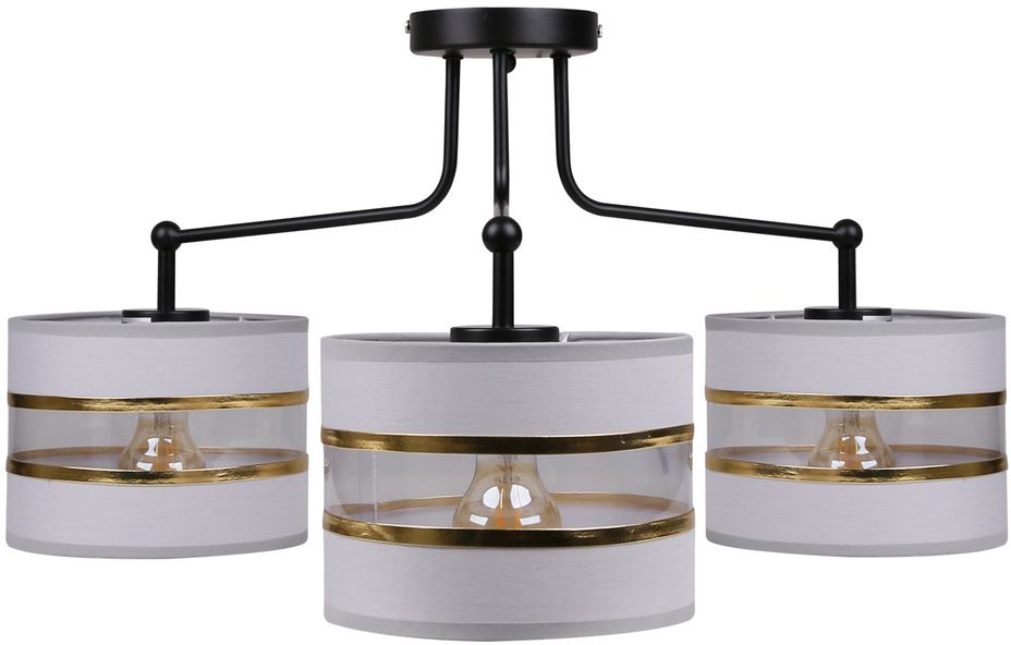 Darmowa Dostawa - Lampa podsufitowa 3x40 W czarny Candellux Andy 3300514