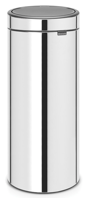 Darmowa Dostawa - Kosz na śmieci 30 l stal Brabantia Touch Bin 115325