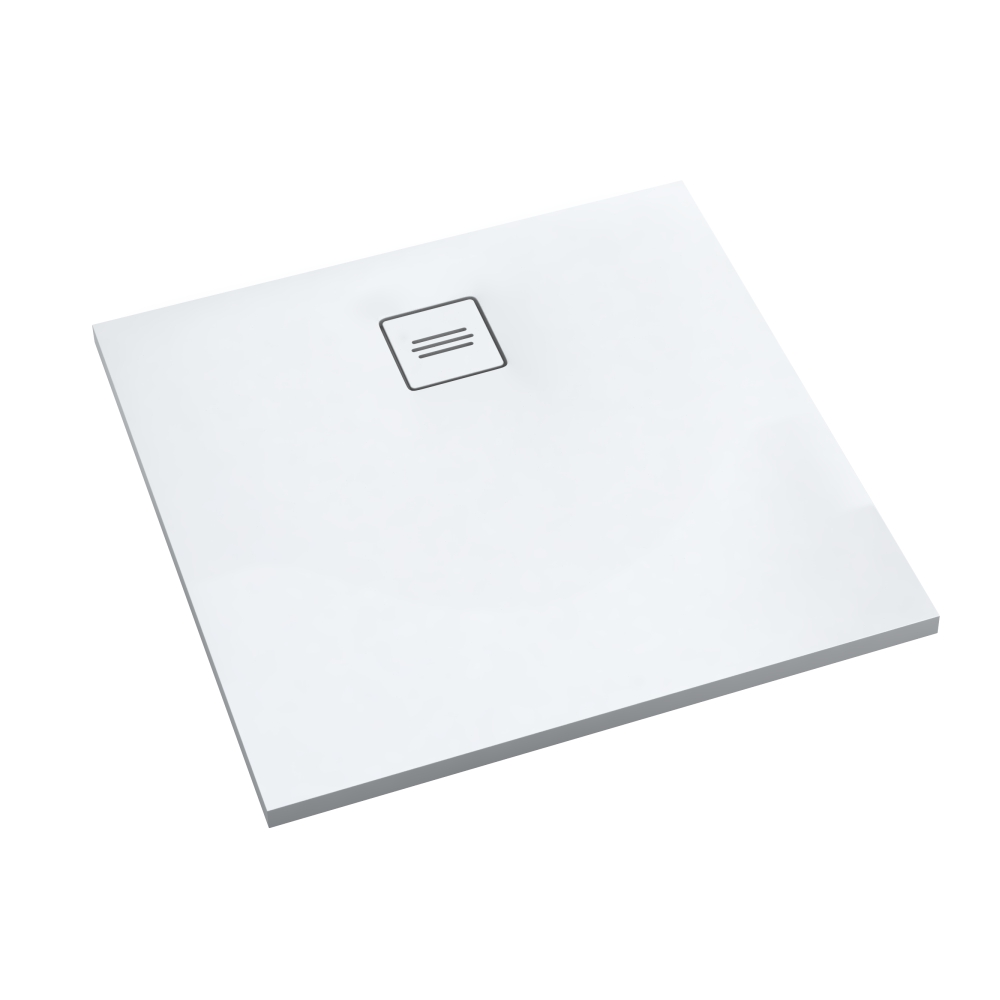 Darmowa Dostawa - Brodzik kwadratowy 80x80 cm biały Schedline Protos Smooth White 3SPP2K8080M1