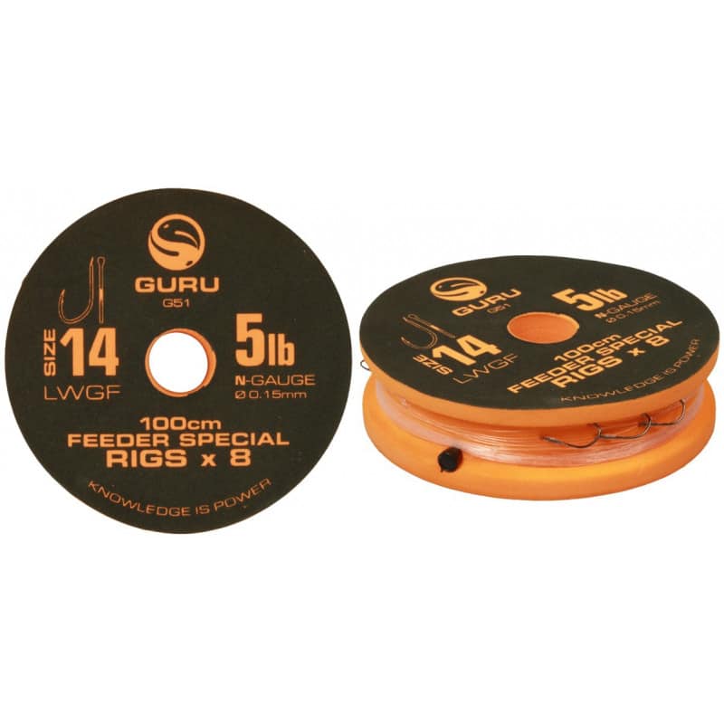 Guru Przypony LWGF Feeder Special Rigs 100cm Nr10
