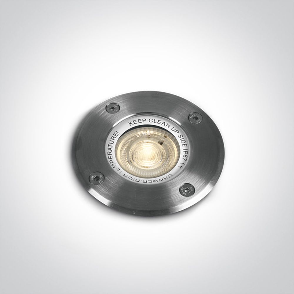 One Light lampa najazdowa zewnętrzna 1x35W stalowa 69006G